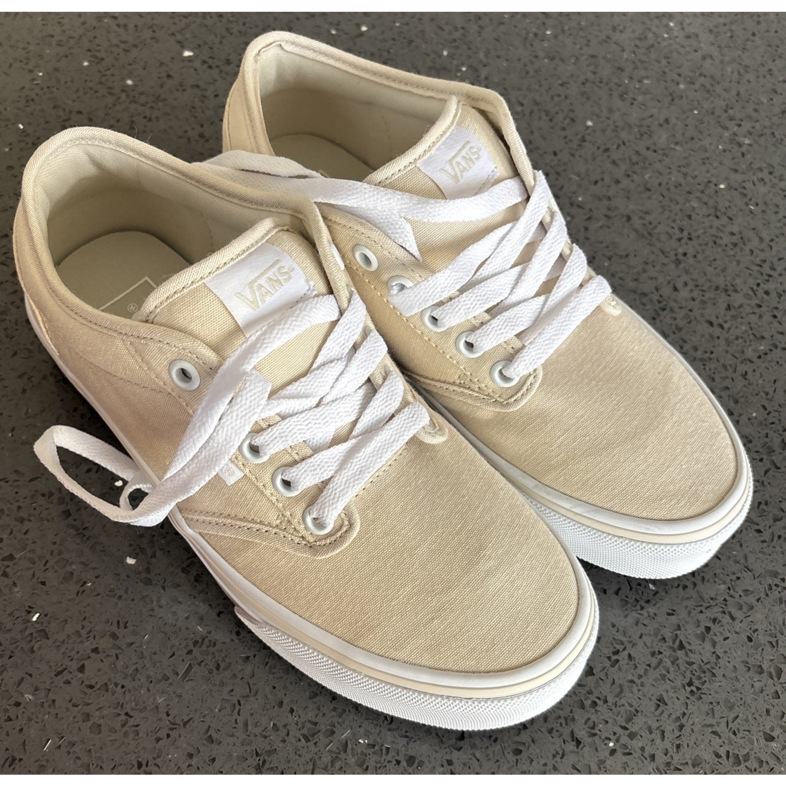 Vans Atwood Summer Canvas Turtle Dove Size 6.5 Womens