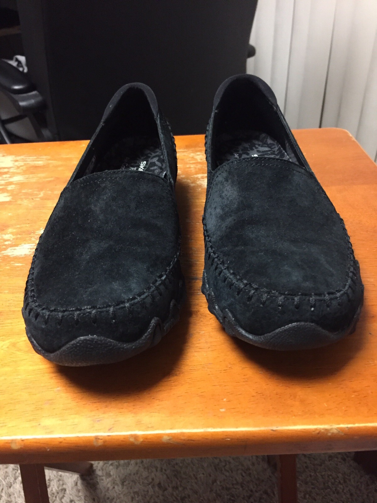 Skechers Relaxed Fit Bikers-Alumni Blk Sz 6
