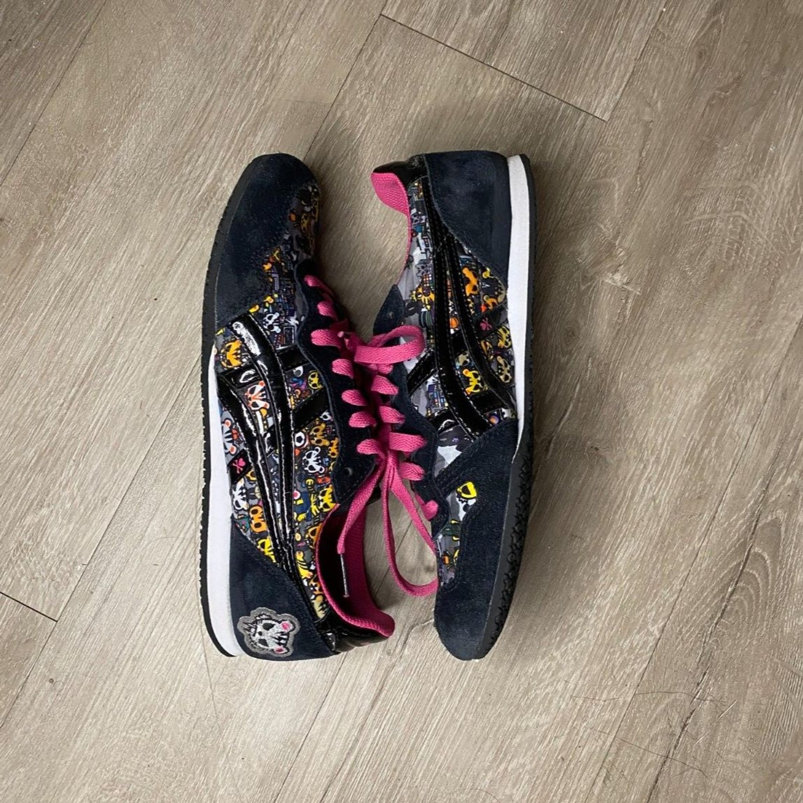 tokidoki x Onitsuka Tiger Serrano “Black/Pink Graphic”