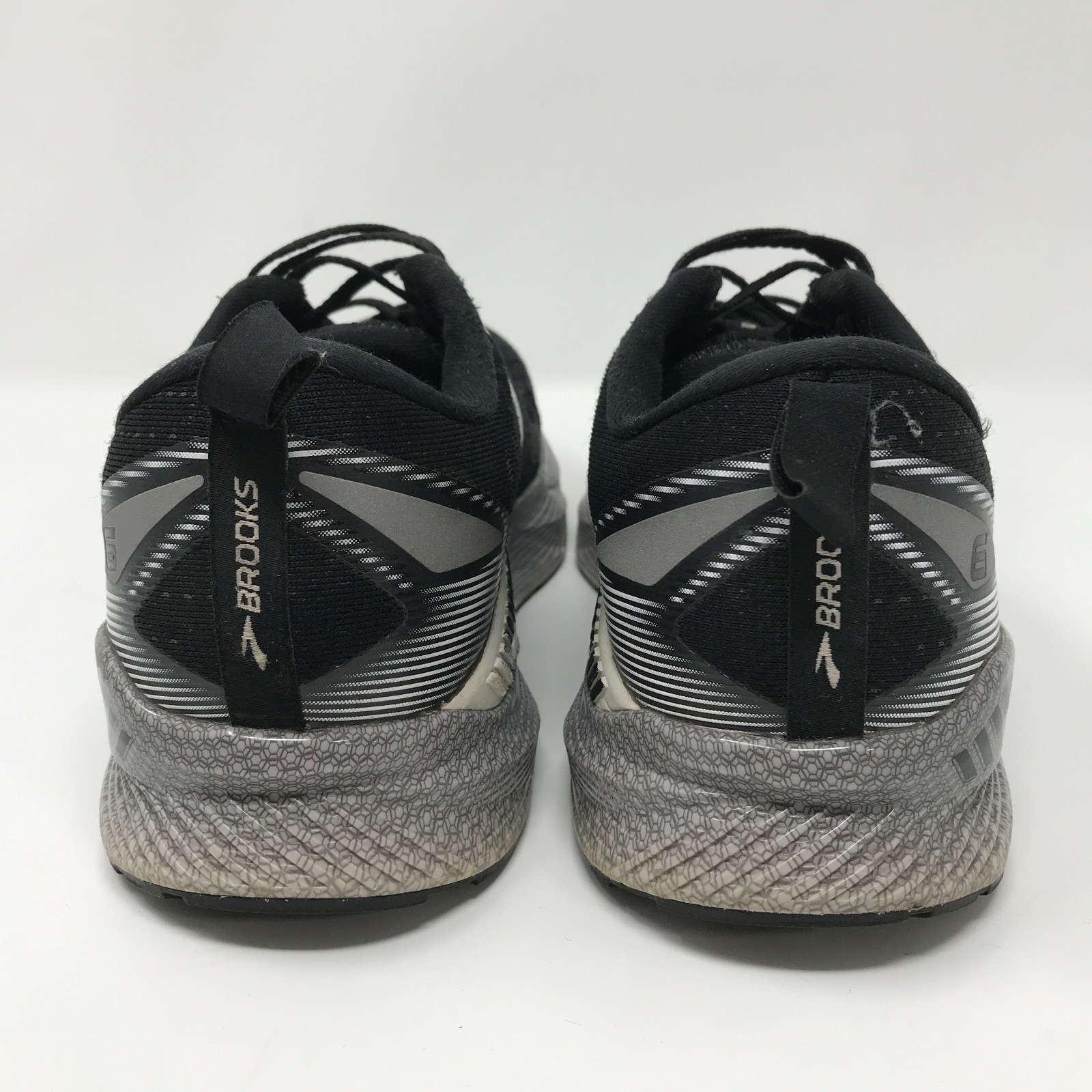 Brooks 1203841B039 Levitate GTS 6 GuideRails DNA AMP Running Women 9 Black Shoes