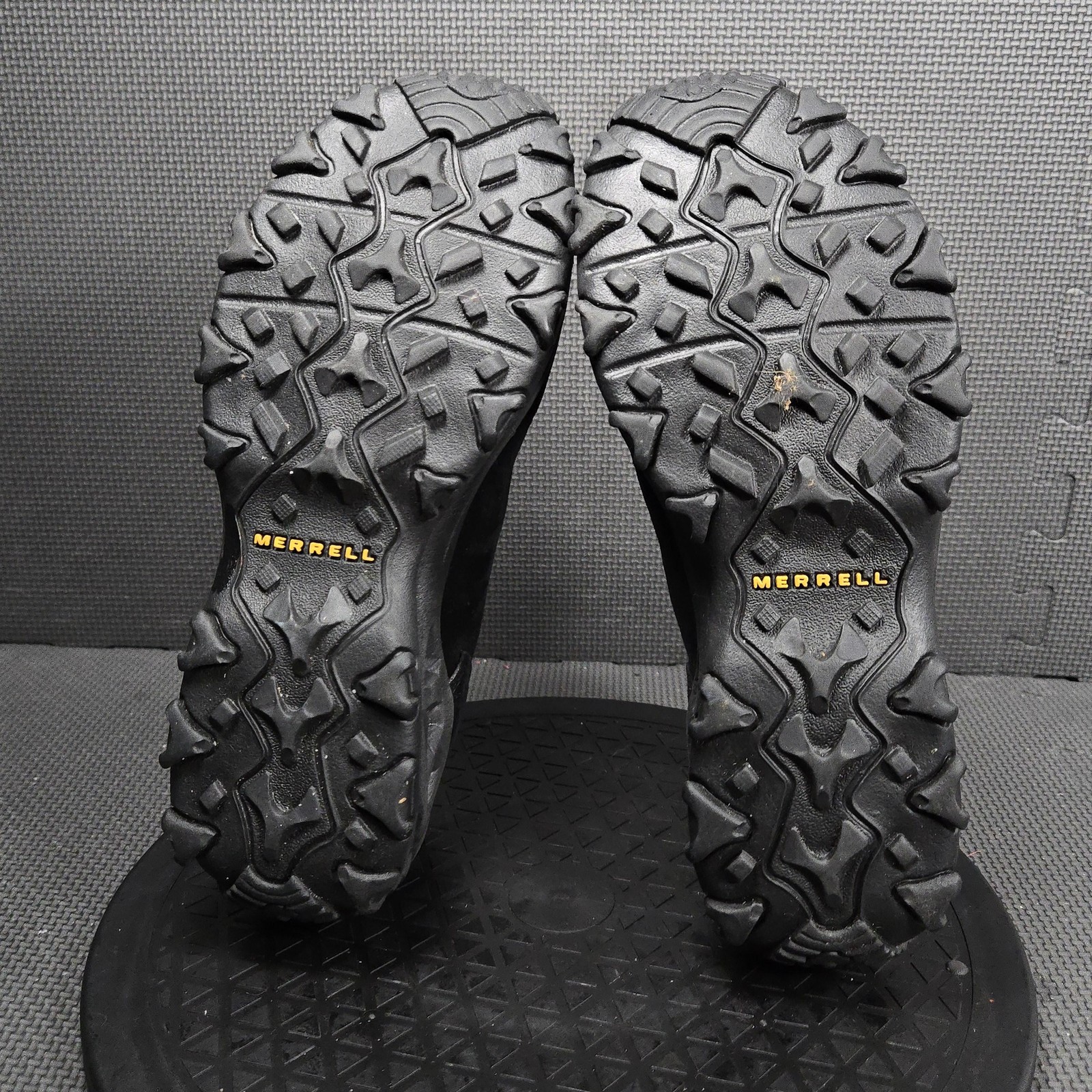 Merrell Jungle Moc Shoes Womens Size 7.5 Black Suede Slip On Comfort Hiking