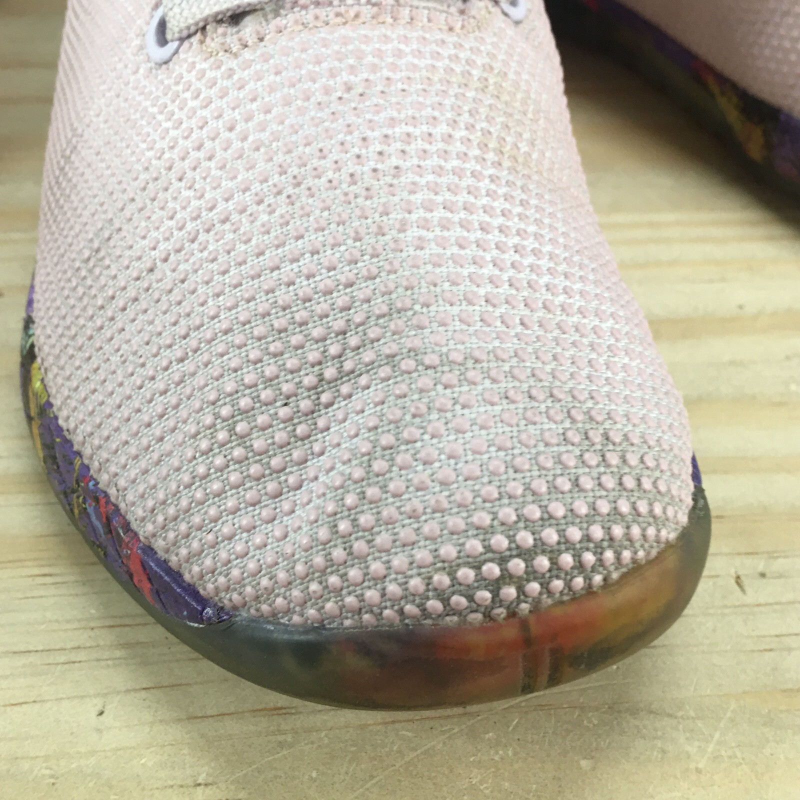 Nobull Shoes Womens 8 Training Sneakers Pink Mesh Lace Up Comfort Casual Sports