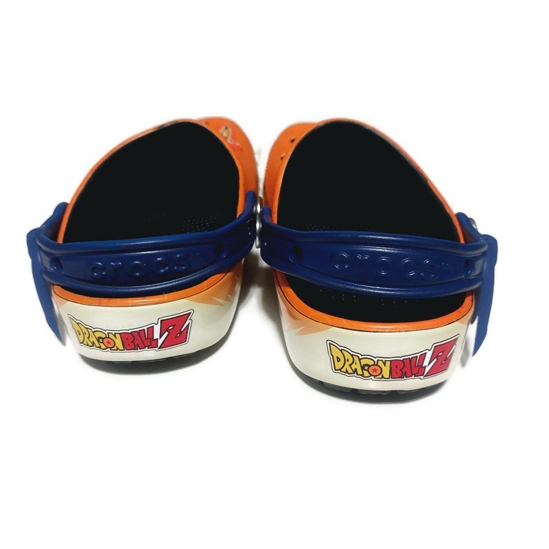 CROCS Dragon Ball Z Clogs Kids Size J4 Womens 6 DBZ Goku Slip On Sandals Shoes