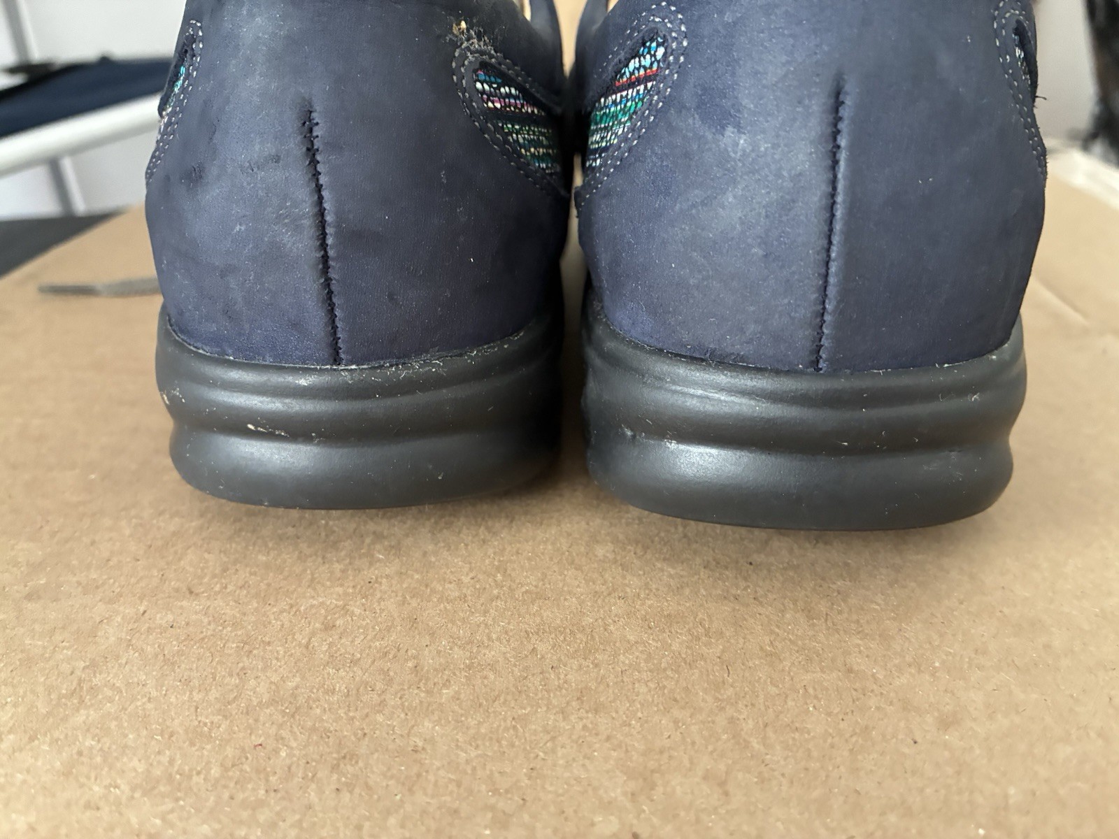 EUC Finn Comfort Women’s Lace Up Shoes Size 5 Leather Sneakers Germany