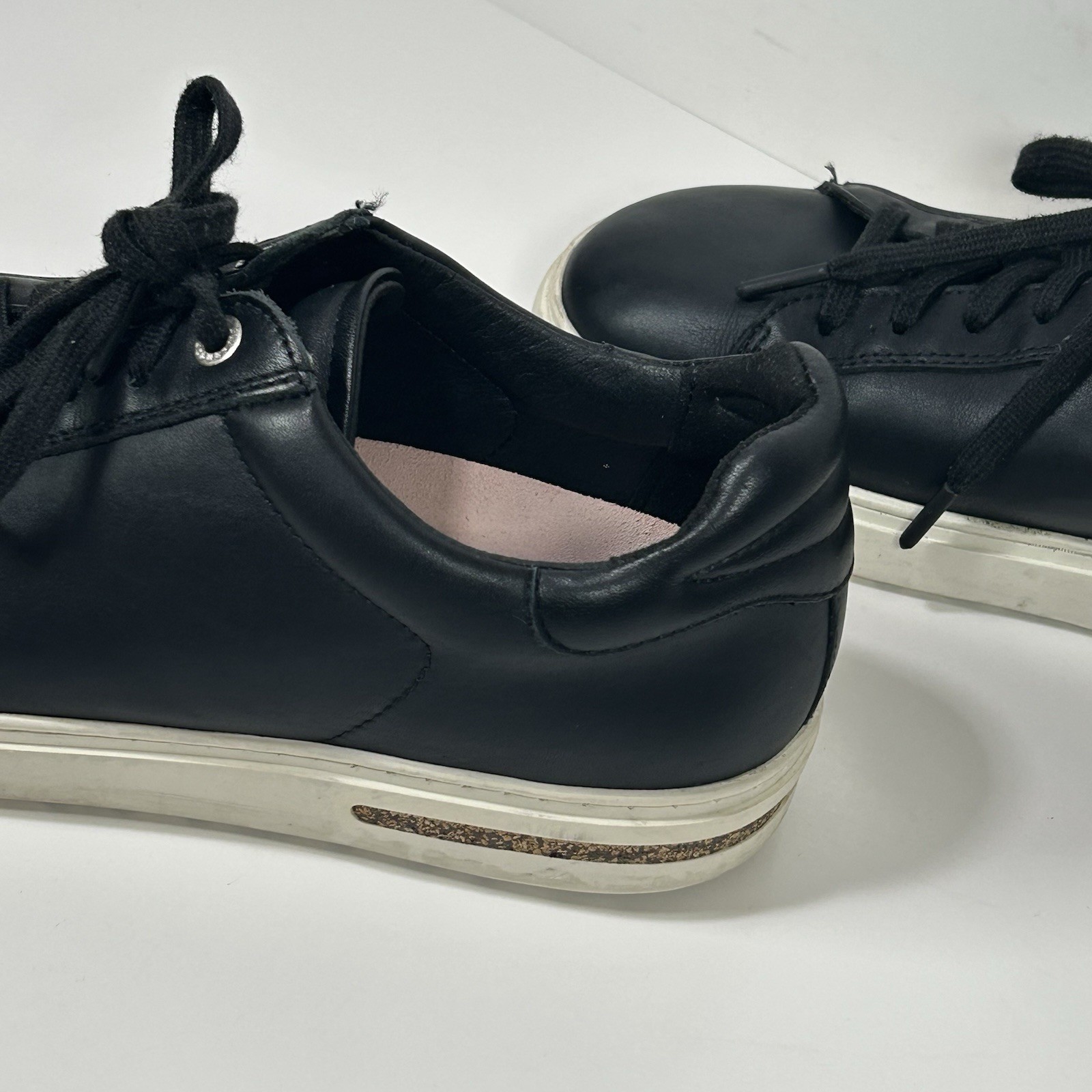 Birkenstock Bend Low Shoes Unisex 40 L9 M7 Narrow Comfort Sneaker Black Leather
