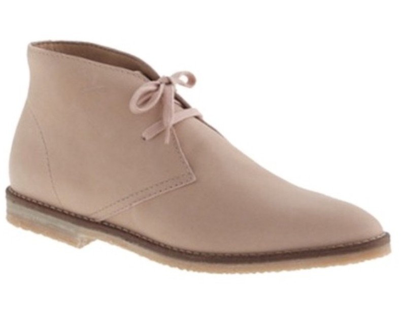 J. Crew Suede Macalister Desert Boots Size 8 Soft Blush