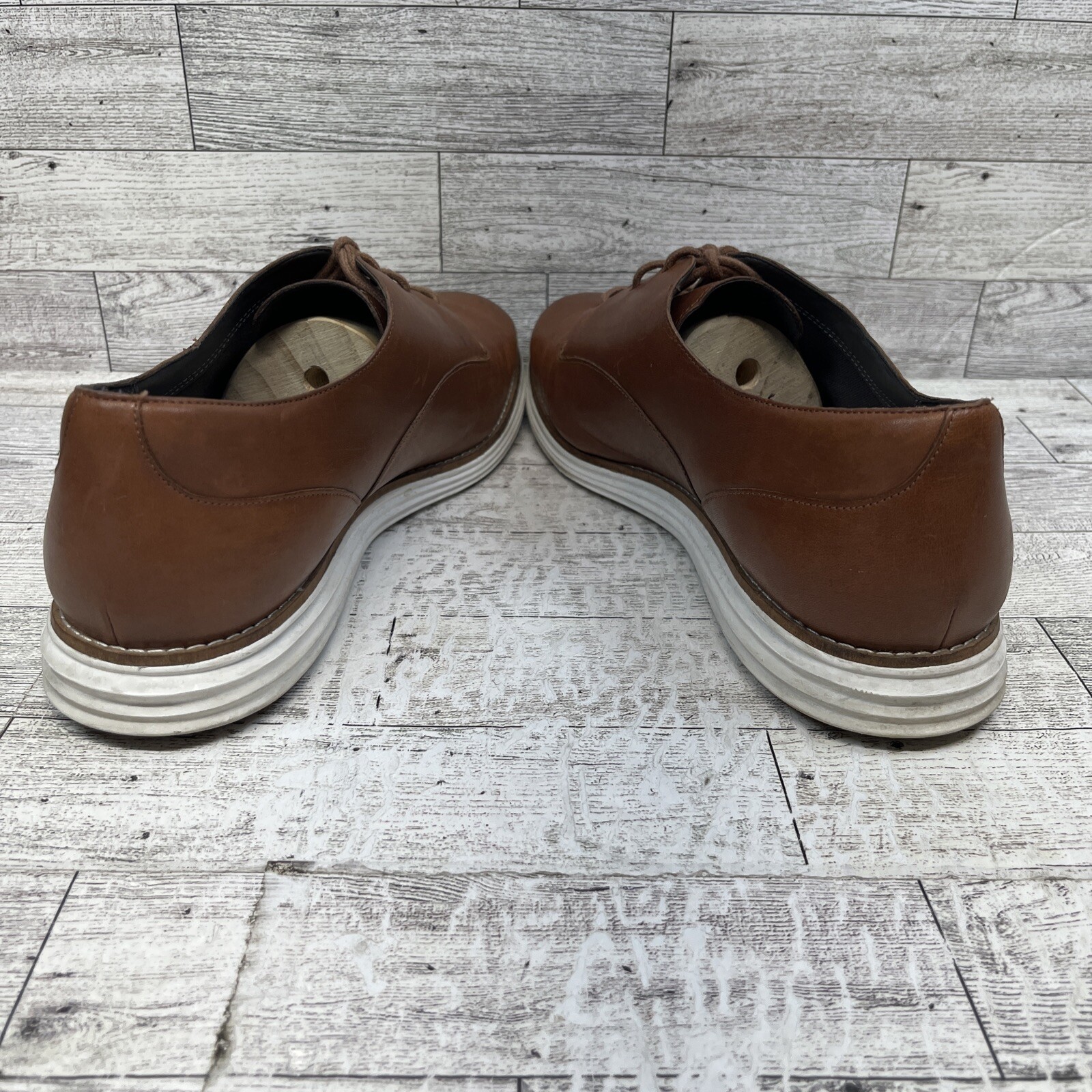 Cole Haan Original Grand Brown Leather Oxford Shoes W15292 Women Size 9.5B