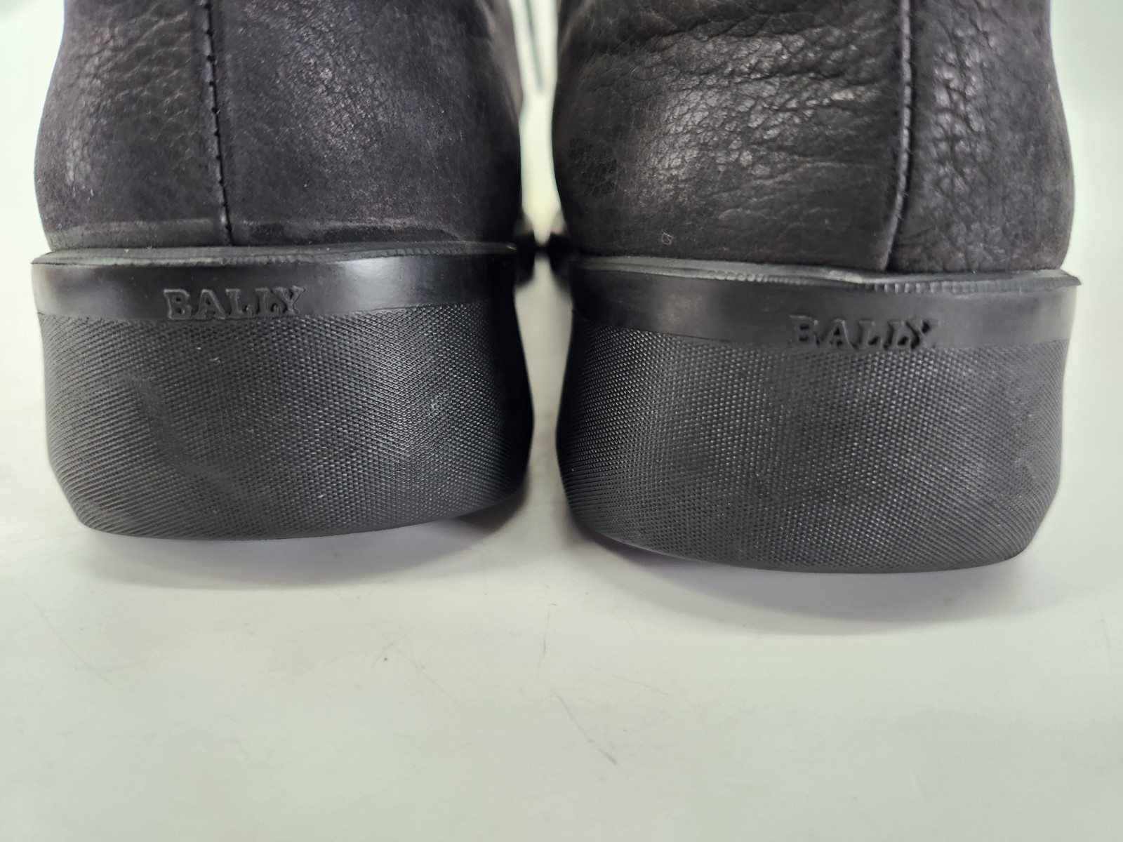 Bally Feldam Black Nubuck Leather Lace Shoe Size 9 Women’s Comfort New