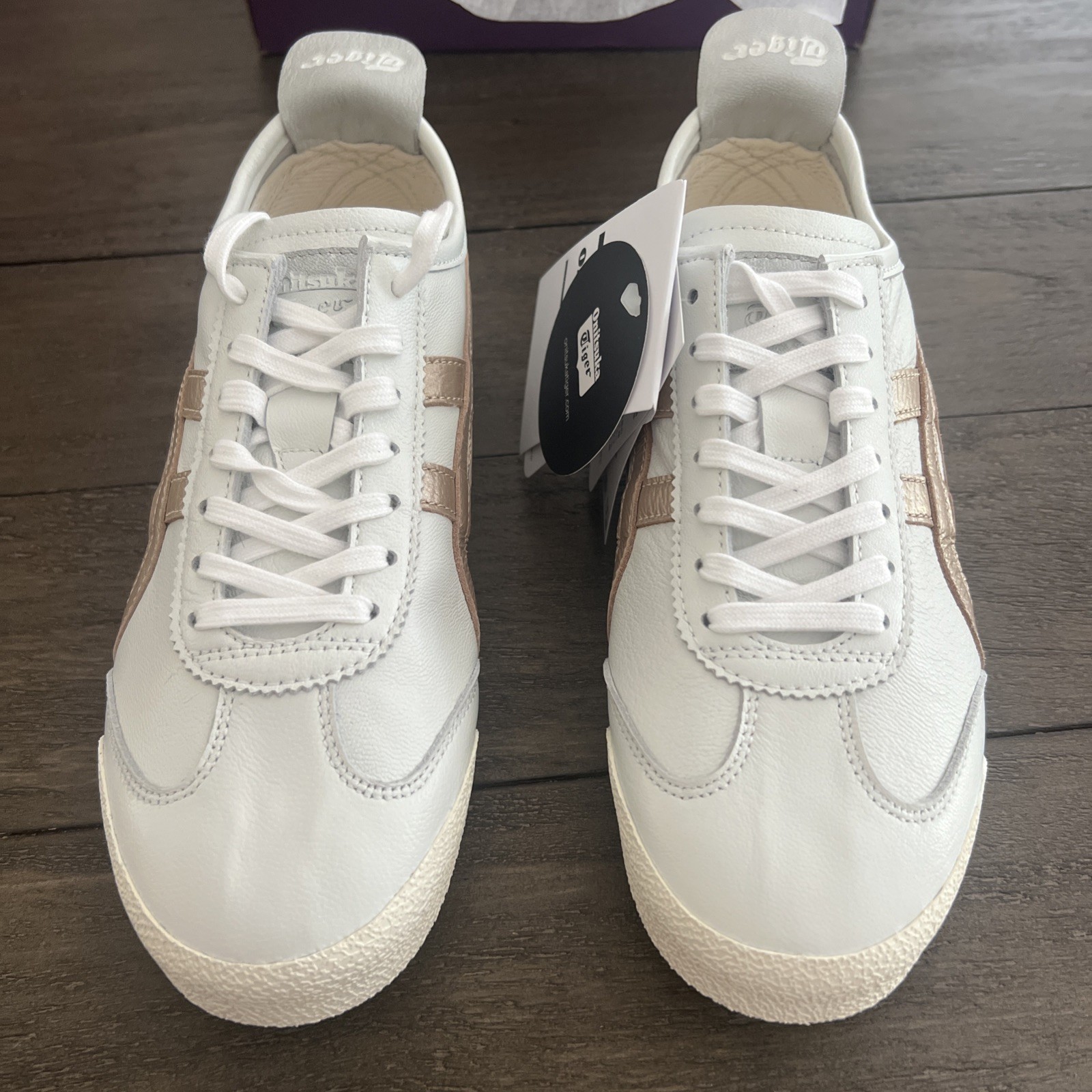 Onitsuka Tiger Nippon Made Mexico 66 Deluxe White/Rose Gold | US W 6