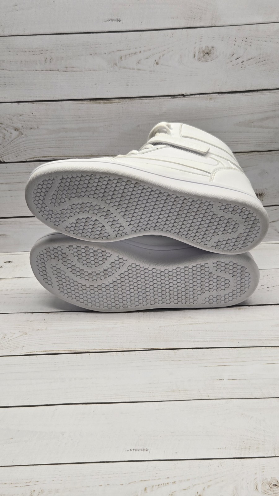 UBFEN Womens Shoes Hidden Wedges 5.5Cm Fashion Sneakers Size 7.5 Med, White