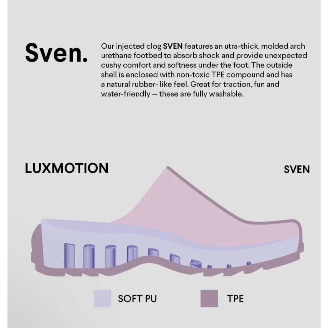 Cougar Sven-Q Sand Women’s 6 Molded TPE Water-Friendly Clog Shoes SVEN-Q New