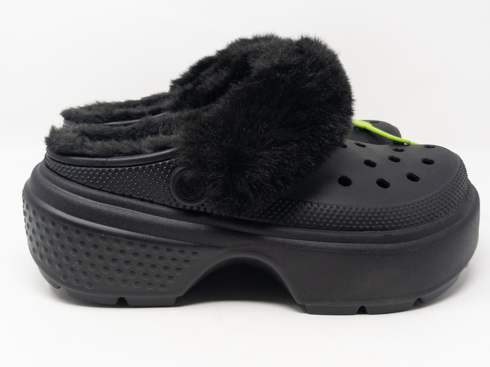 [Sz 11] Crocs Stomp Lined Clog Black Women’s