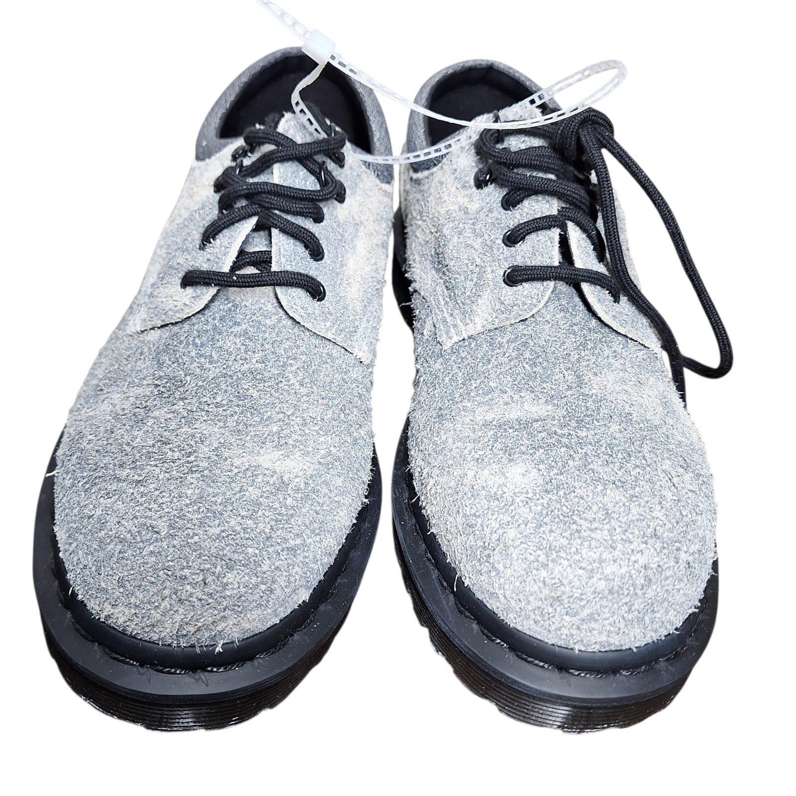 Dr.Martens 8053 stone washed hairy suede oxford shoes womens 9 new no box grunge