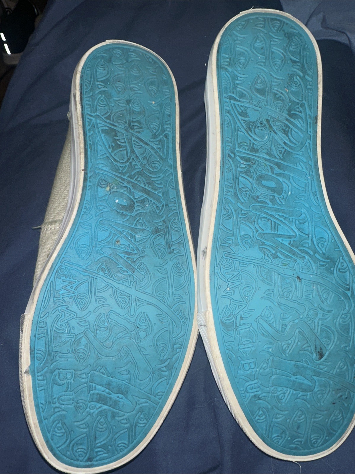 Blowfish Marlo Khaki Slip-On Sneakers Size 10