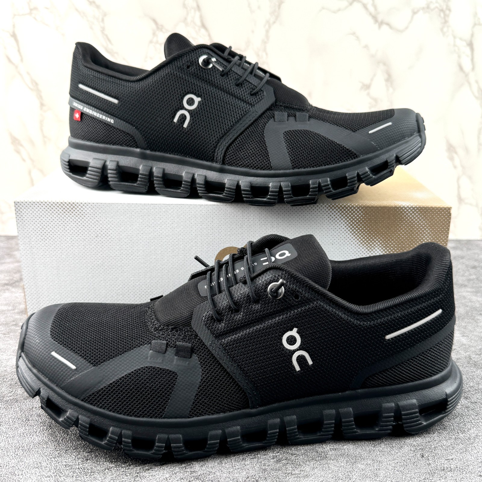 NEW On Cloud 6 Women’s Running Shoes Black US 6-9.5 3WF10061043