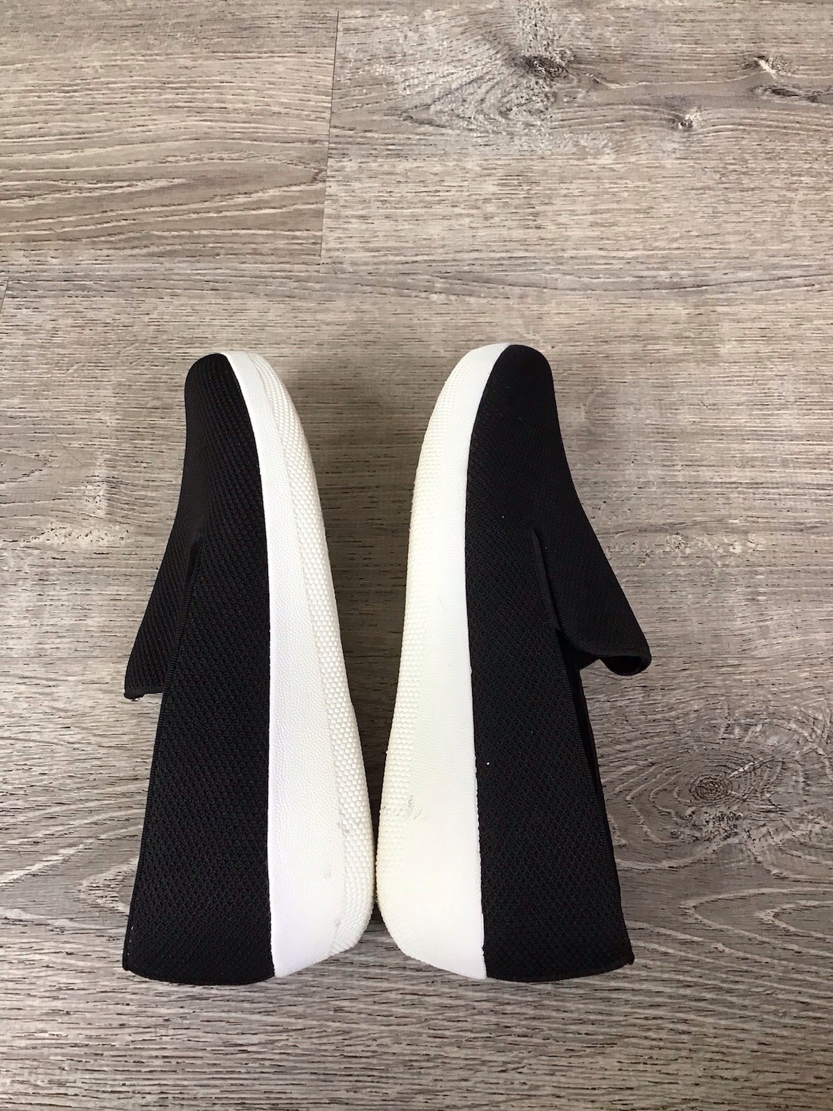 FitFlop Superskate Uberknit Black Fabric Slip On Women’s Size 7.5 Shoes H85-001