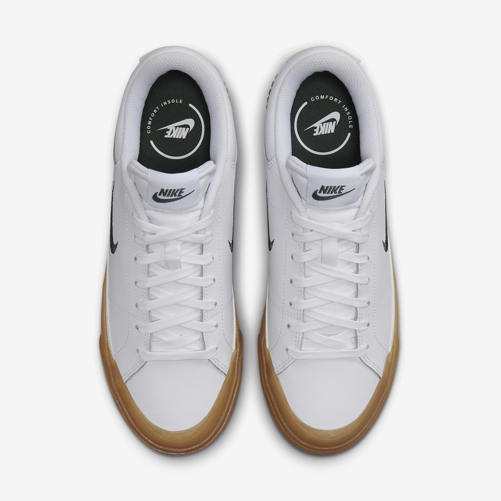 Nike Court Legacy Lift (WHITE/VINTAGE GREEN-GUM YELLOW-SAIL)