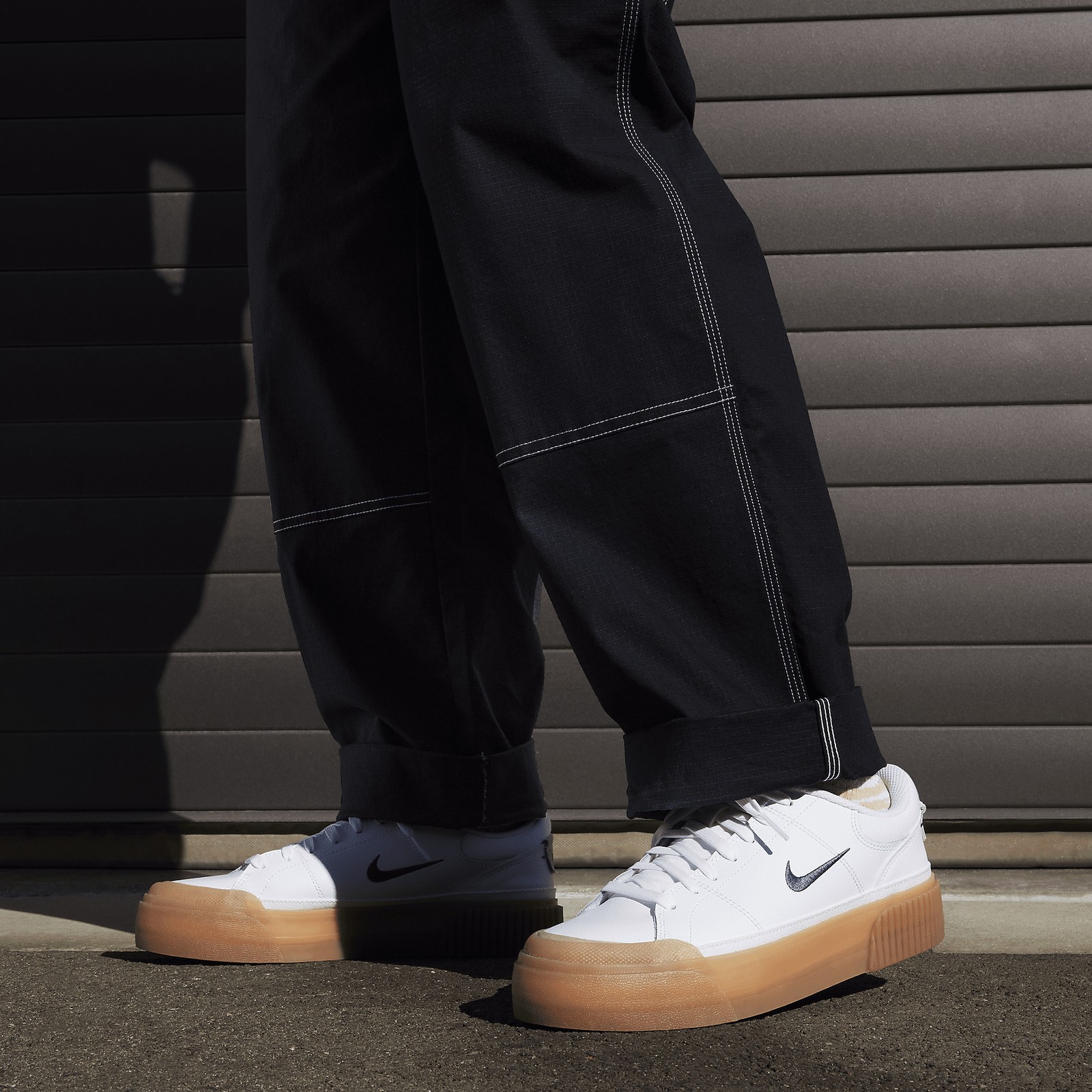 Nike Court Legacy Lift (WHITE/VINTAGE GREEN-GUM YELLOW-SAIL)