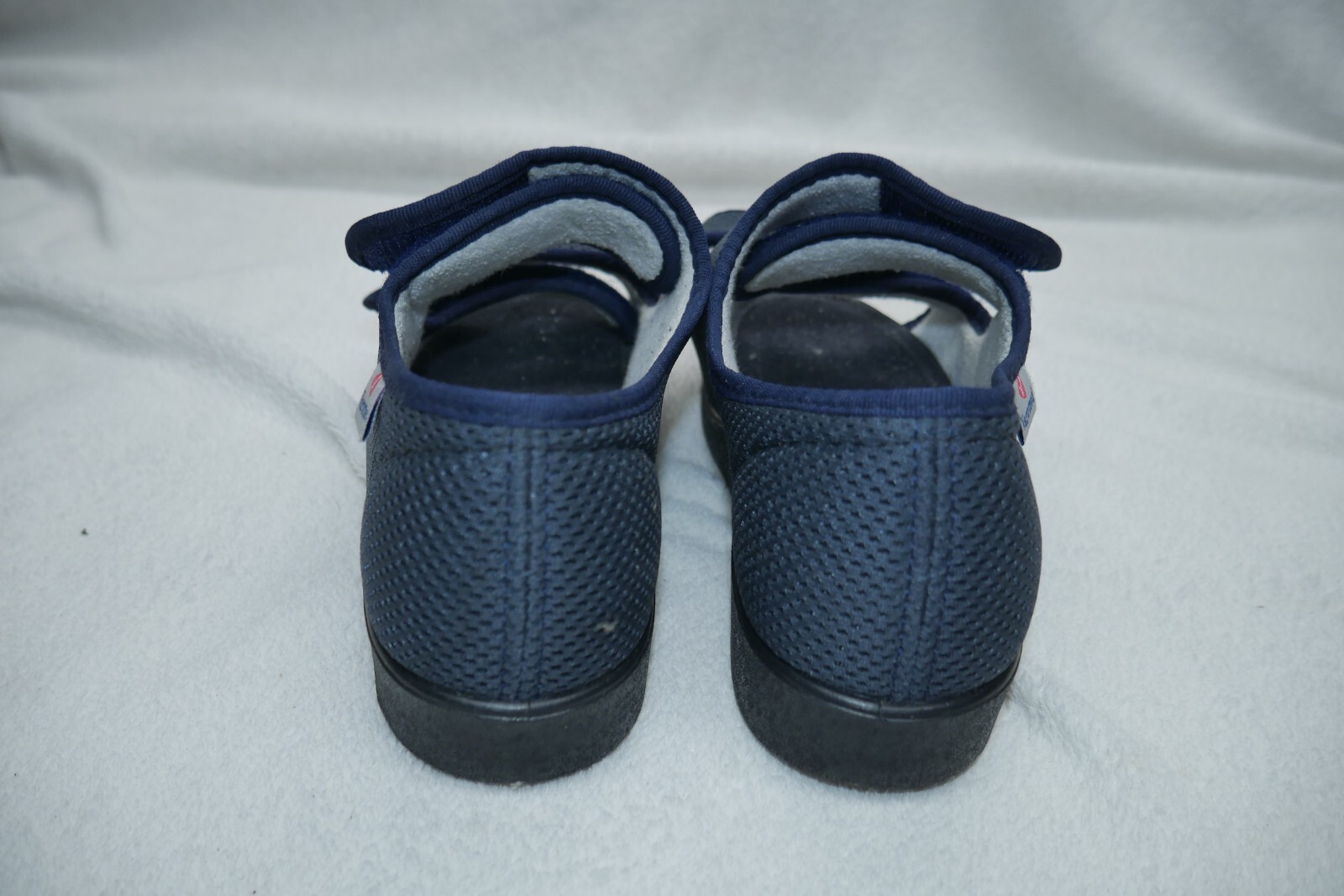 Varomed women’s special sandals shoes bandages house Hook and Loop size 37 blue lightweight