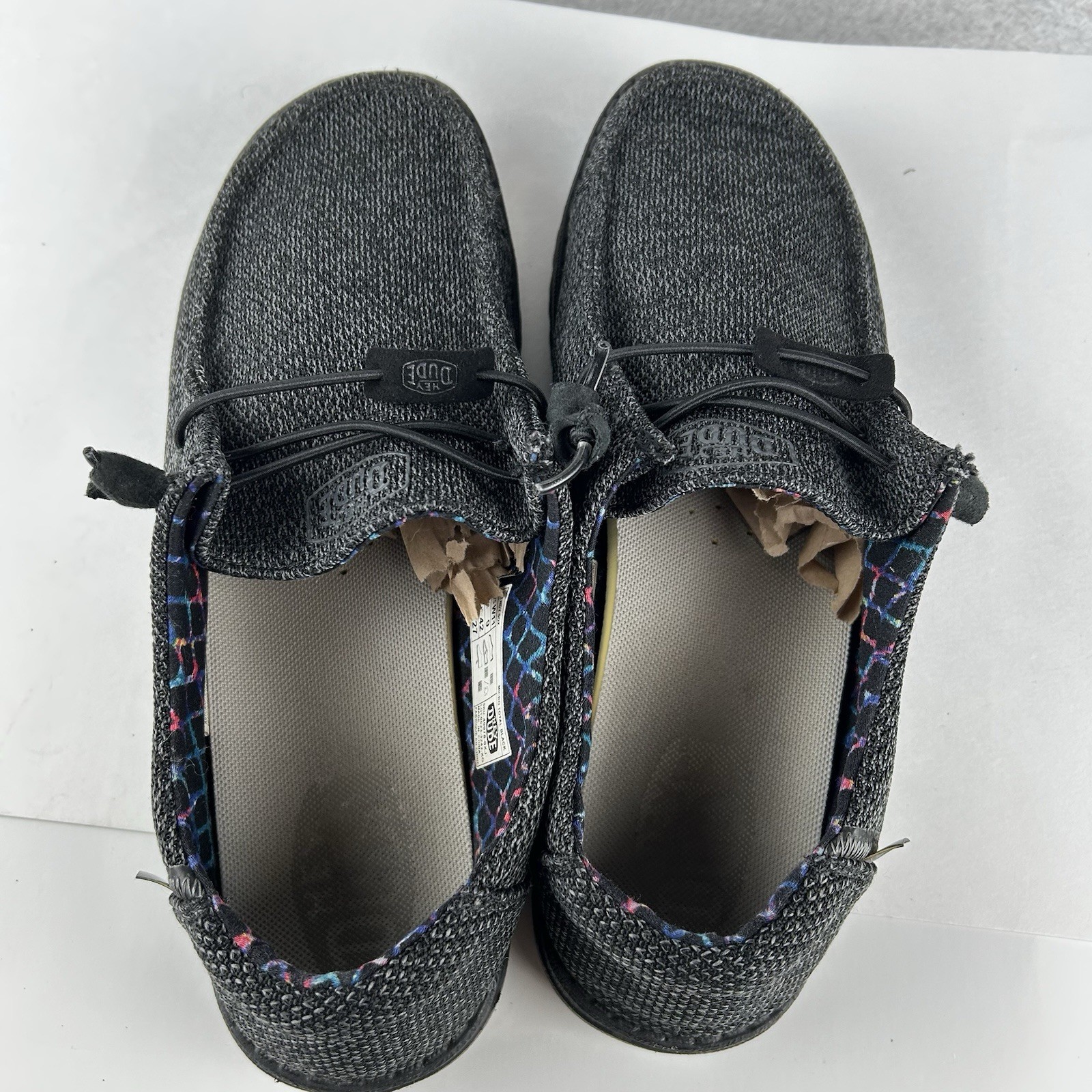 Hey Dude Women’s Wendy Sox Micro Slip On Moccasin Shoes Size 11 40078-0XJ