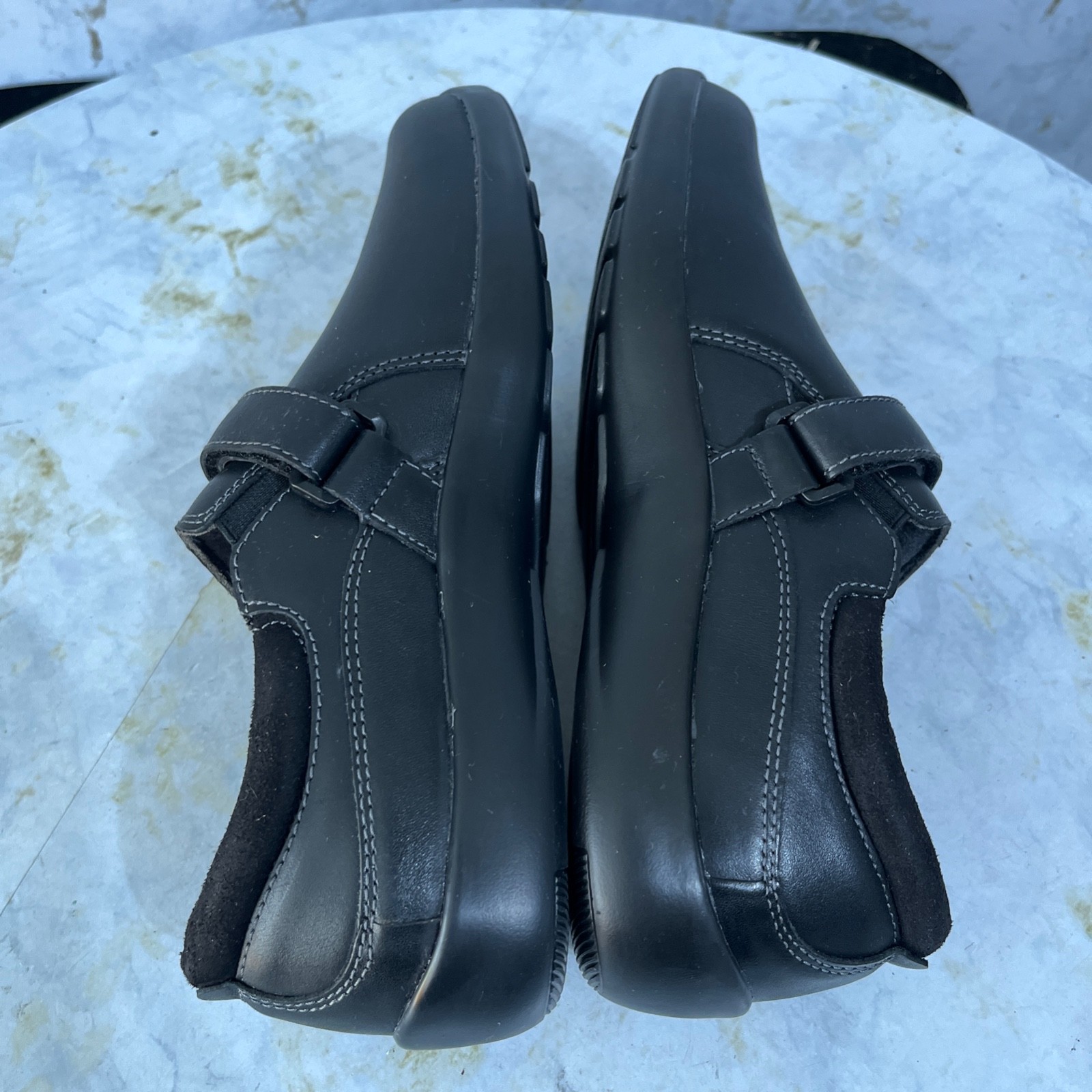 Anodyne No. 51 Women’s Size 7M Shoes Black Leather Comfort Orthopedic Sneakers