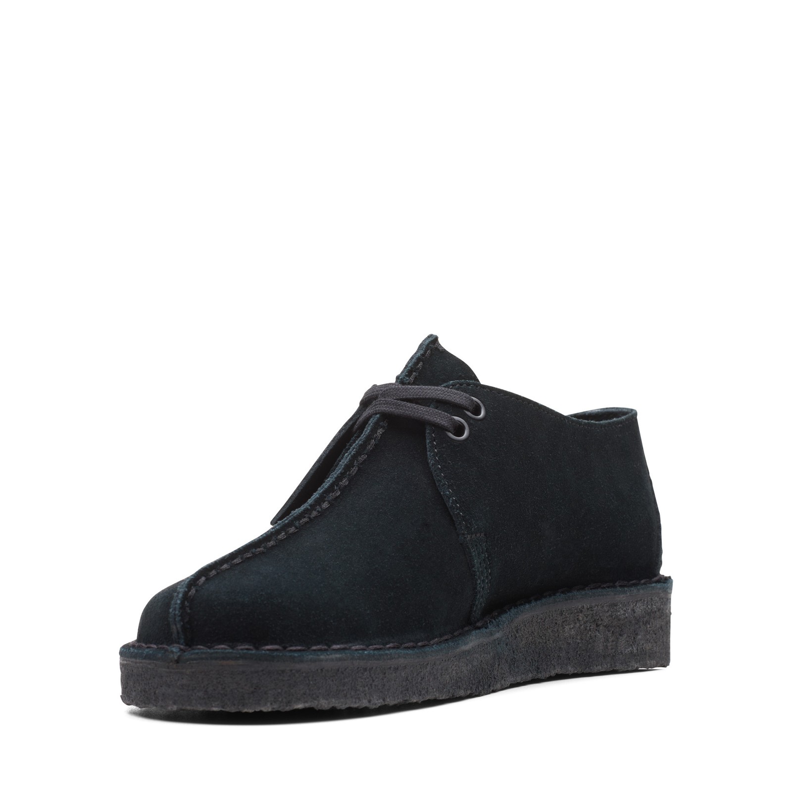 Clarks Women’s Desert Trek Black Suede 26165566