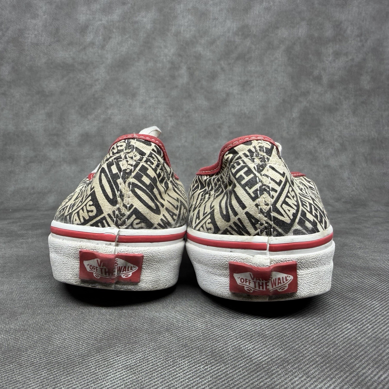 Vans Era OTW Repeat Red Skateboarding Sneakers Shoes Women’s Size 9