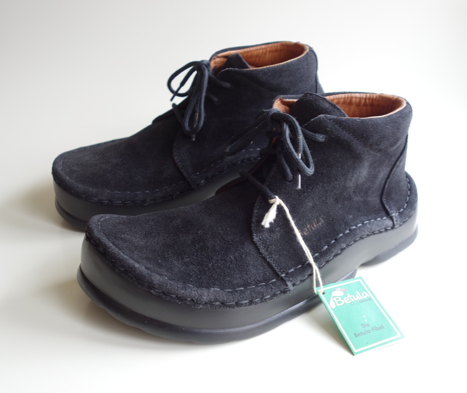 new BETULA BIRKENSTOCK Leather Loafer FAIRBANKS black 41 USL10-10.5/M8 UKL7.5-M7