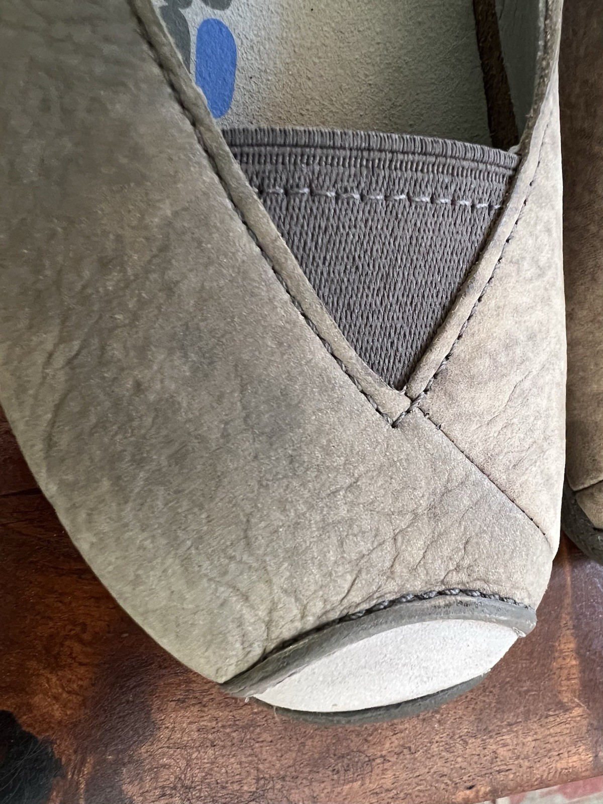 NWOT MERRELL Suede Leather Slip-on Performance Footwear Wmn 7.5 Isabella Brindle