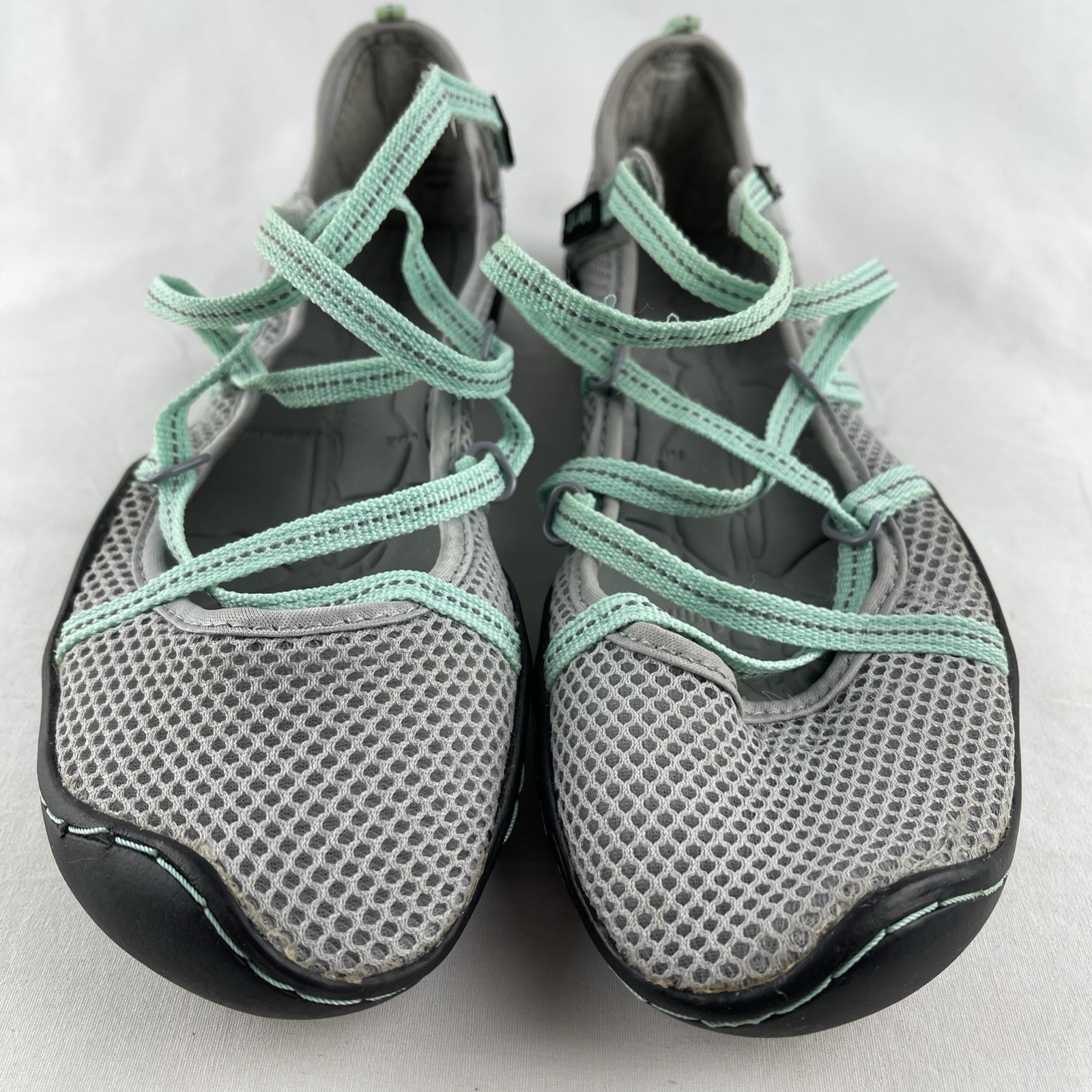 J-41 Shoes Women’s 7M Comfort Water Slip On Hydro Terra Jeep Hiking Running Aqua