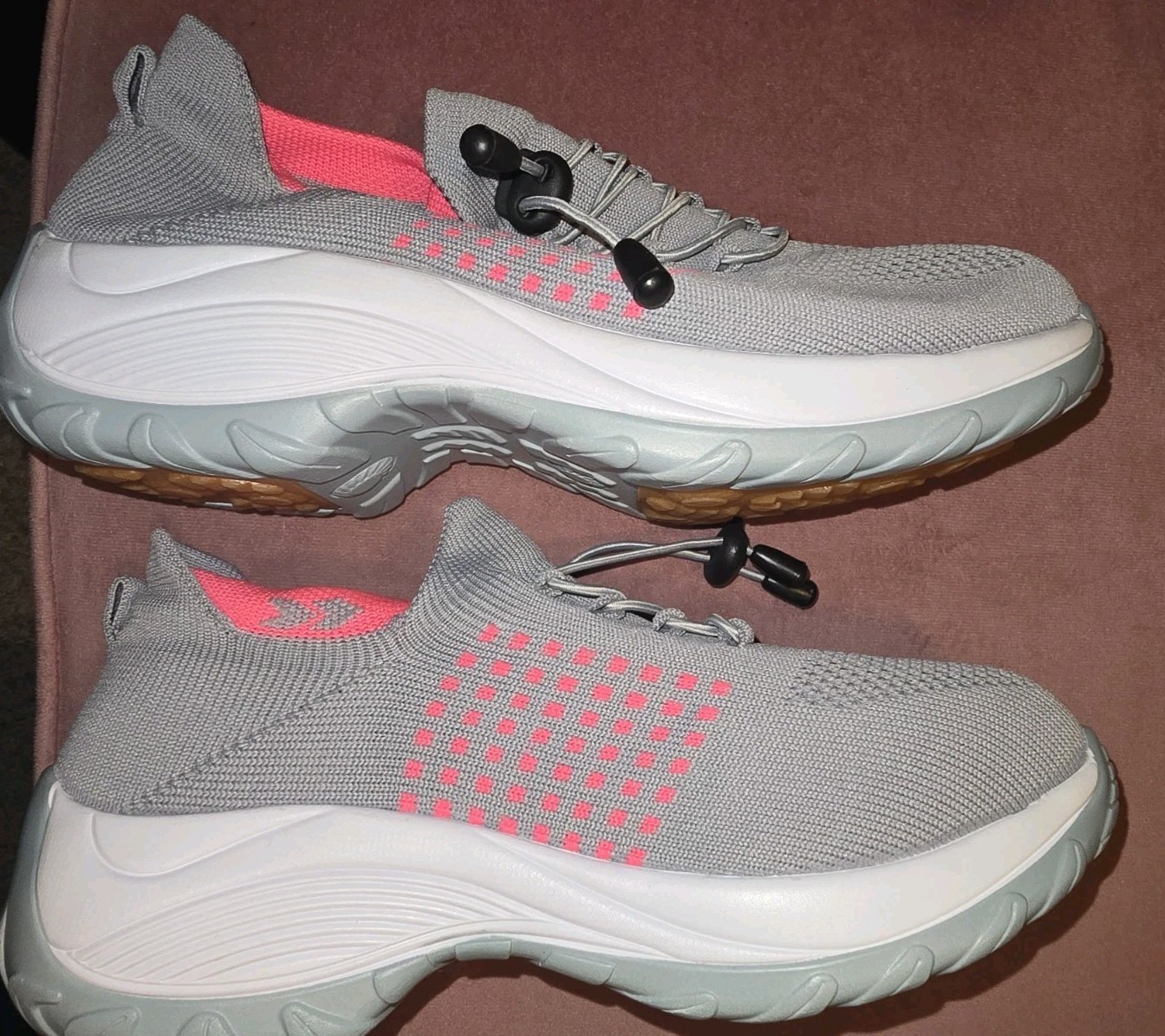Comfort Wear Orthopedic Stretch Cushion Sneakers Running Walking Shoes 10-10.5