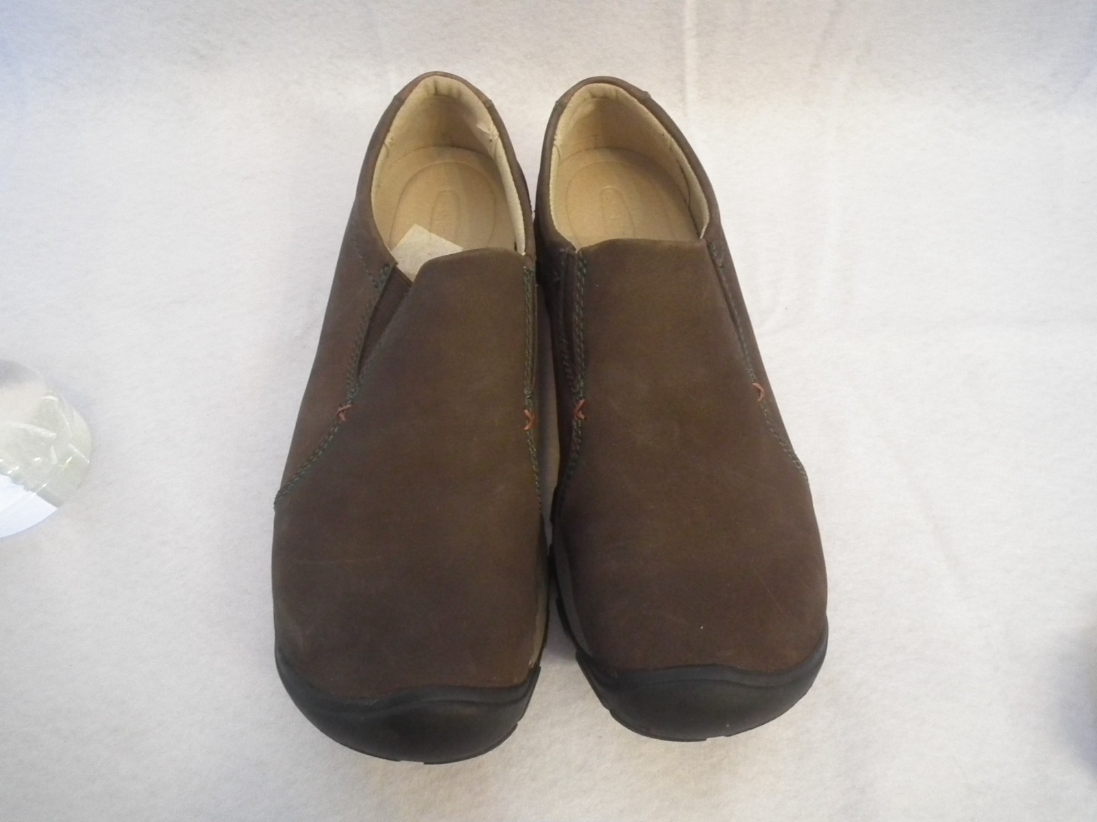 Keen Shoes Womens Size 7.5 Brown Leather Slip On Comfort Brand NEW no tags