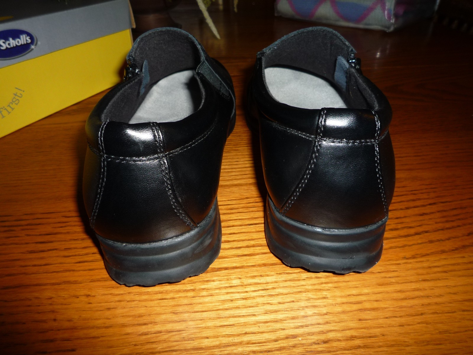 Dr Scholl’s Women’s Duty Marci Black Shoes 10W Wide Width Gel Pad Insole w/ Box