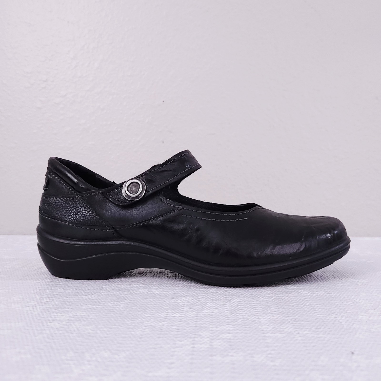 ROMIKA Mary Jane Women’s EU 39 US 8-8.5 Black Leather Cassie 50 Comfort Shoes