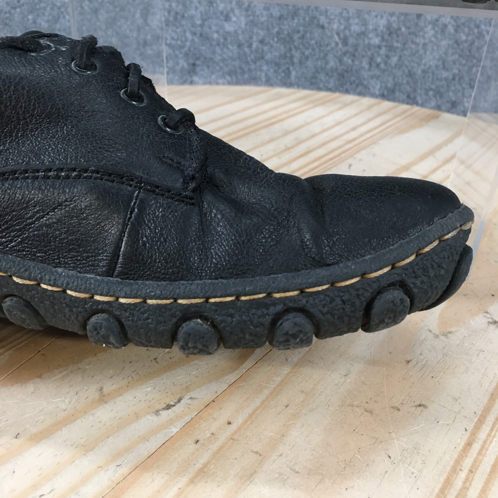 Born Shoes Womens 6.5 M Black Oxford Leather Comfort Casual W3209 Lace Up