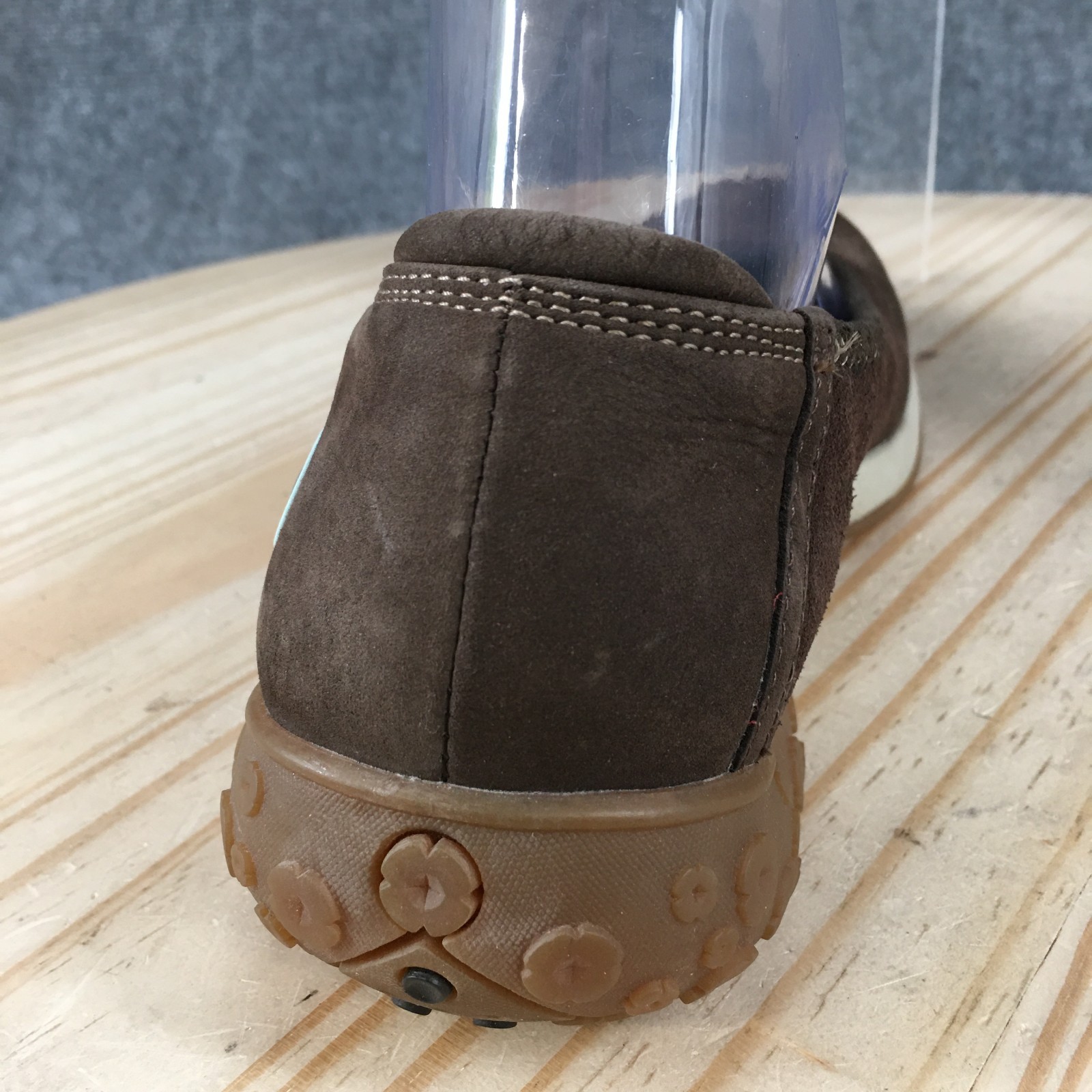 Timberland Shoes Womens 8.5 Ballet Flats Slip On Round Toe Casual Leather Brown