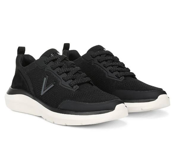 NEW VIONIC Women’s Hayward Slip On Sneaker – Black (MEDIUM)