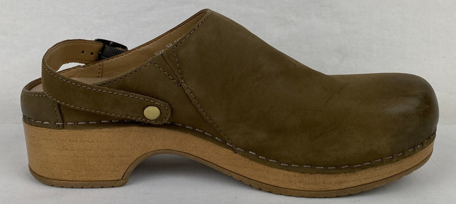 Dansko Berry Mule Swivel Sling Brown 5.5 – 6 US 36 EU Leather 9421871600 5S6