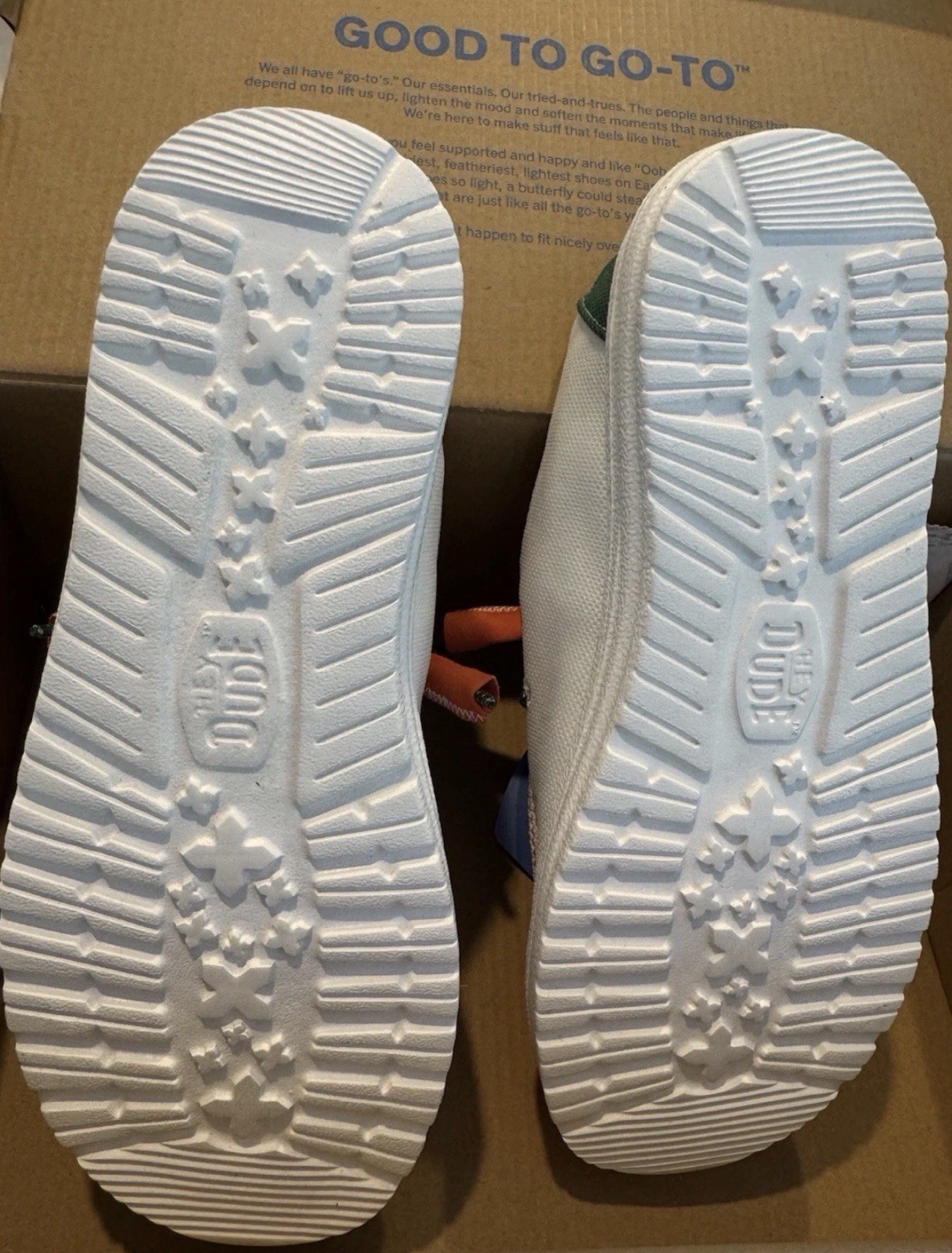 Hey Dude Wendy U of Miami Colorblock Slip-On Shoes Women’s US 5