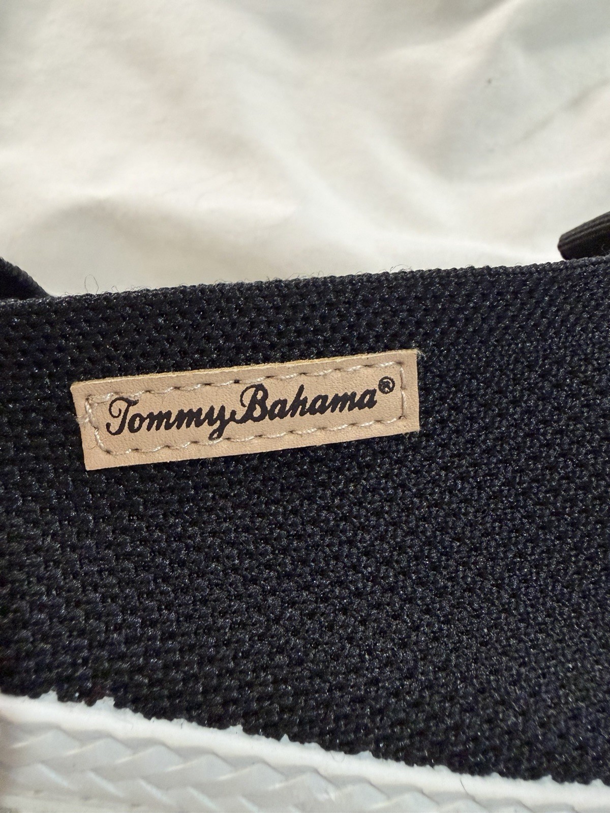 Tommy Bahama Women’s Black Slip-On Sneakers Size 9 Preowned In Original Box UVGC