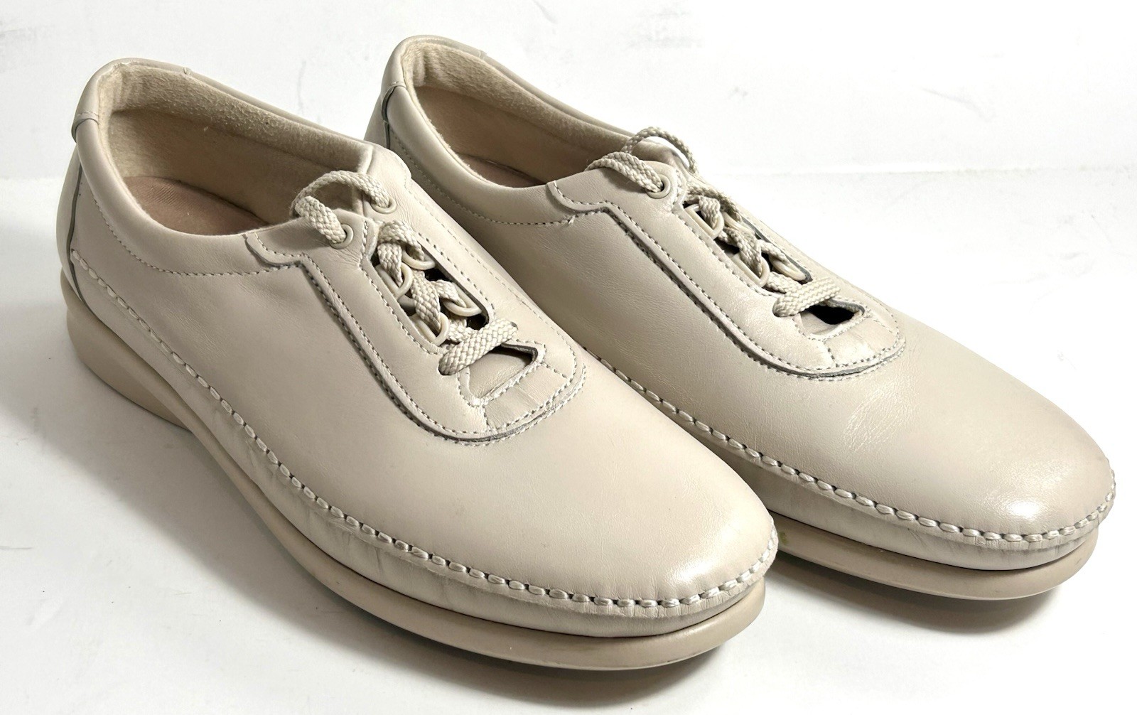SAS Free Time Mocha 10N Women’s Shoes Open Box • 100% Leather • Tripad USA