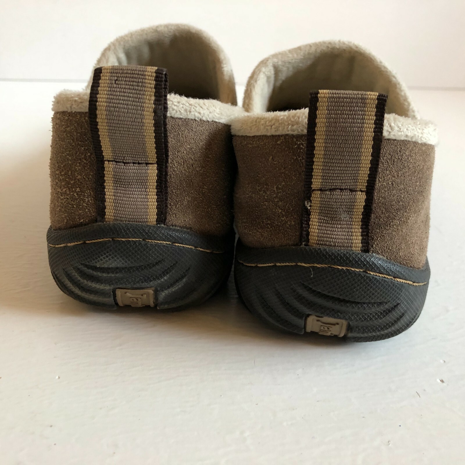 Jambu Slip On Womens Shoes Sz 6.5M Fleece Lined All Terra Design Leather Tan Brn