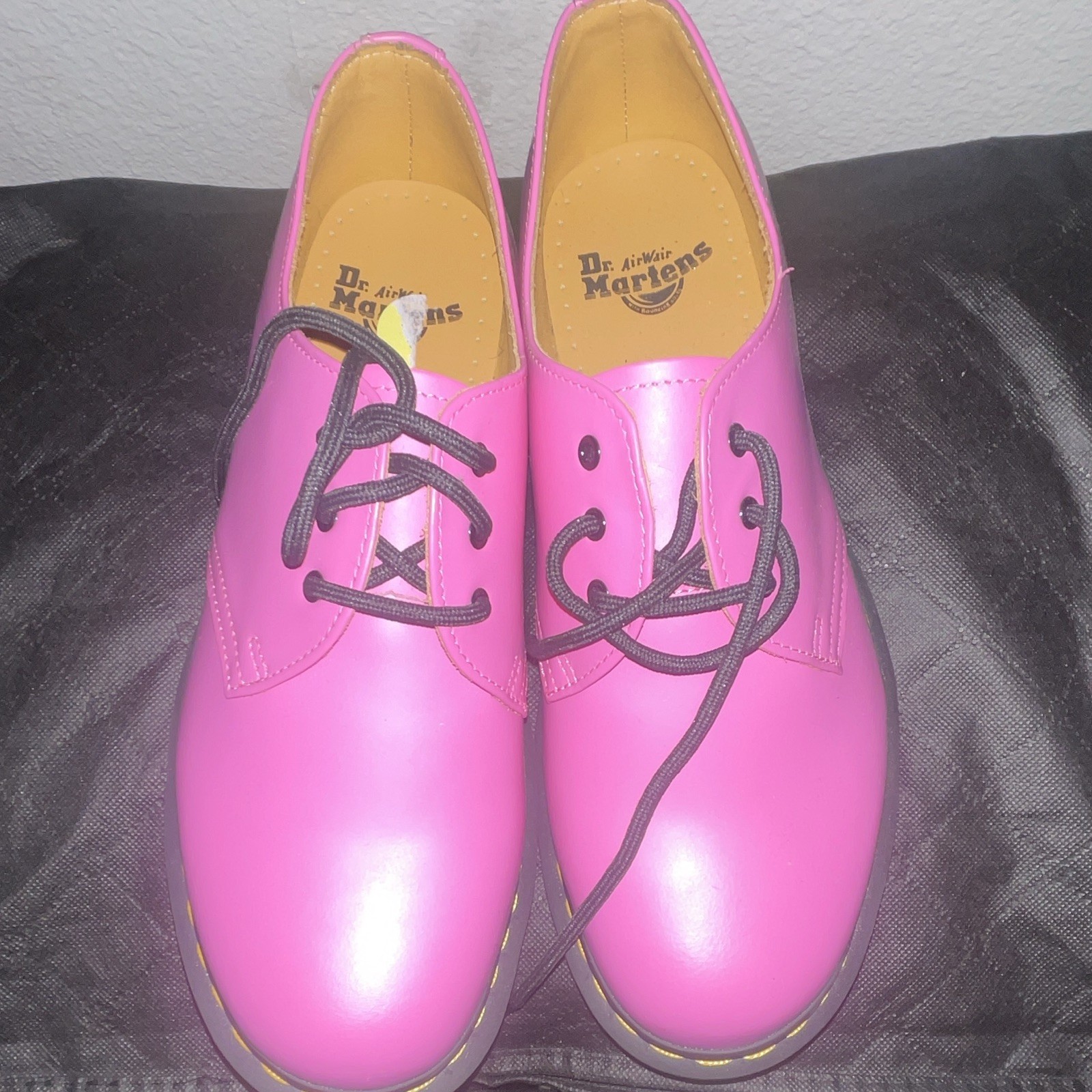 Dr. Martens 1461 Women’s Pink Leather Oxford Lace-Up Shoes US M 9