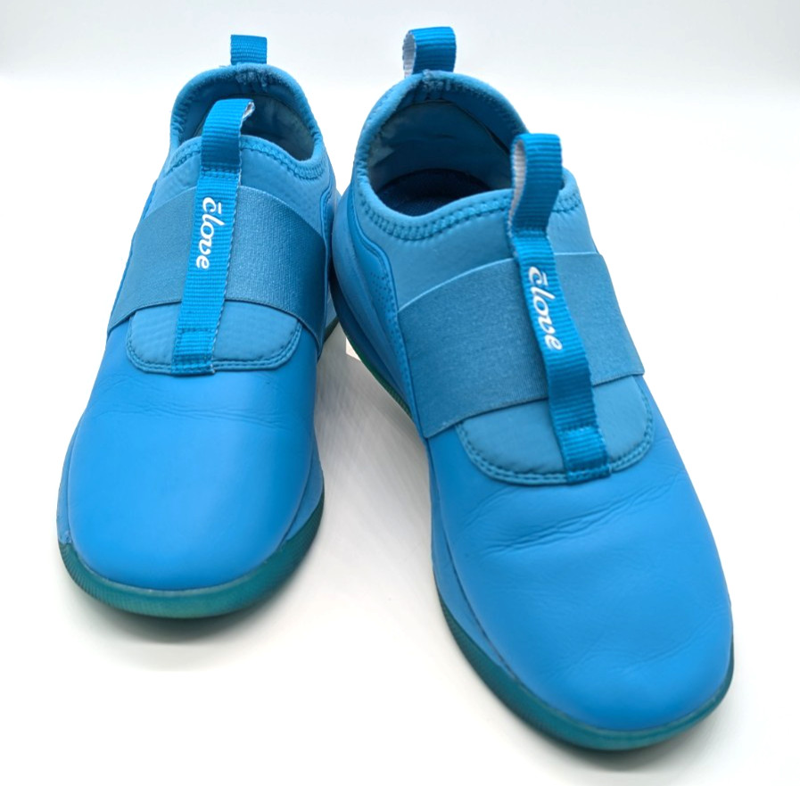 Clove Women’s Slip On Nursing Shoes Sz 8 Capri Blue Comfort Healthcare Sneakers