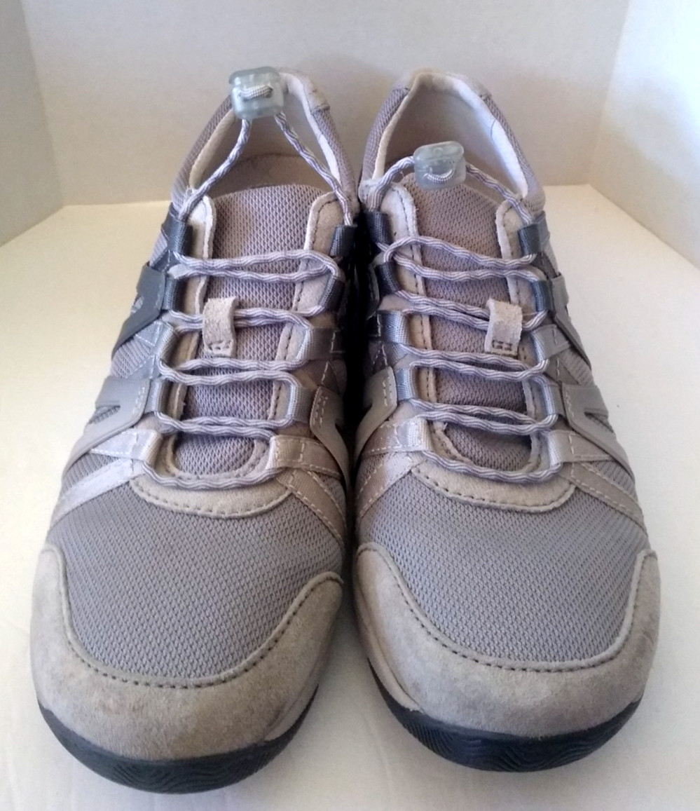 Dansko Henriette Tennis Shoes Women’s Size 8 Grey Suede Sneakers Quick Lace