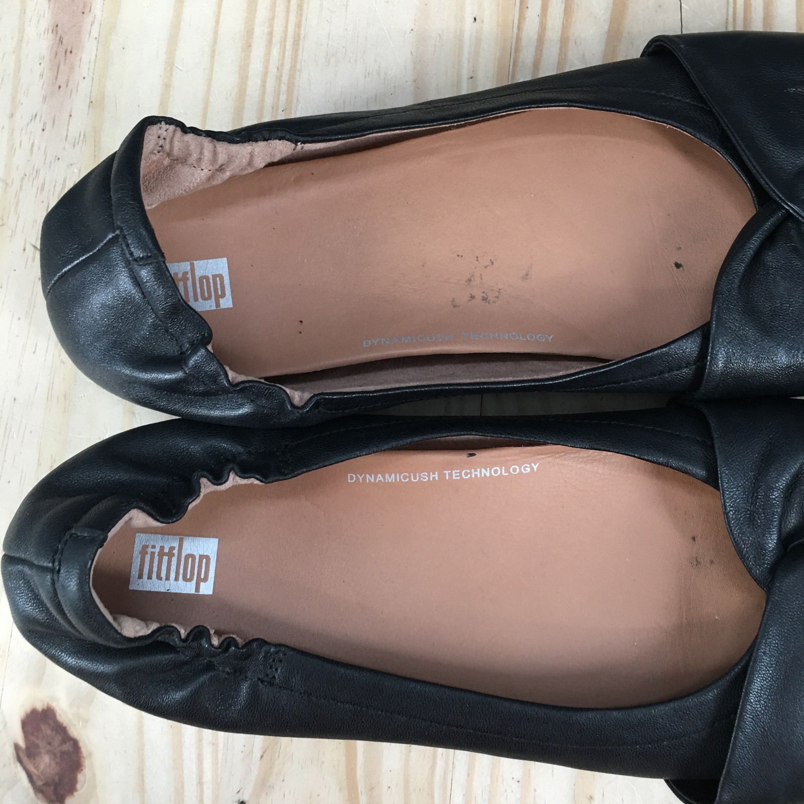 Fitflop Shoes Womens 11 Ballet Flats Slip On Round Toe Comfort Low Top Black
