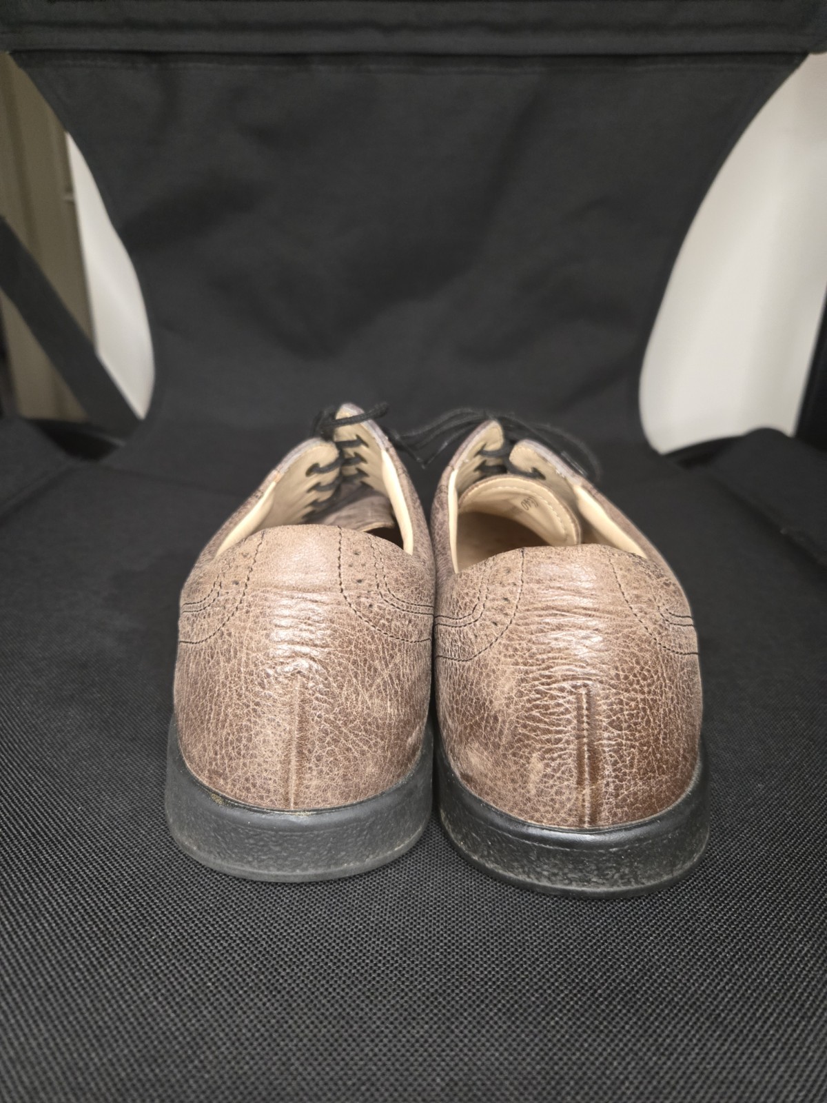 Finn Comfort Germany Vaasa Brown Leather Wingtip Shoes Women’s Size 9