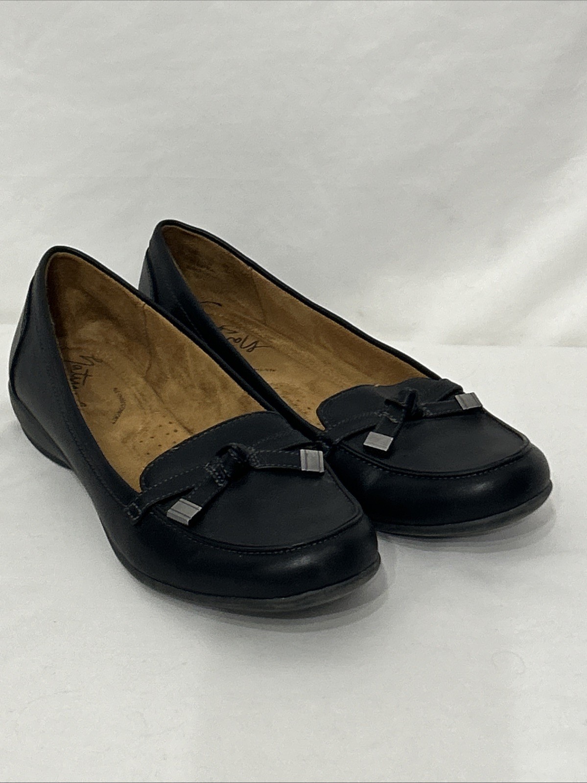 Natural Soul Tassel Loafers Flats Black Size 9 M Gracee Shoes Classic Preppy