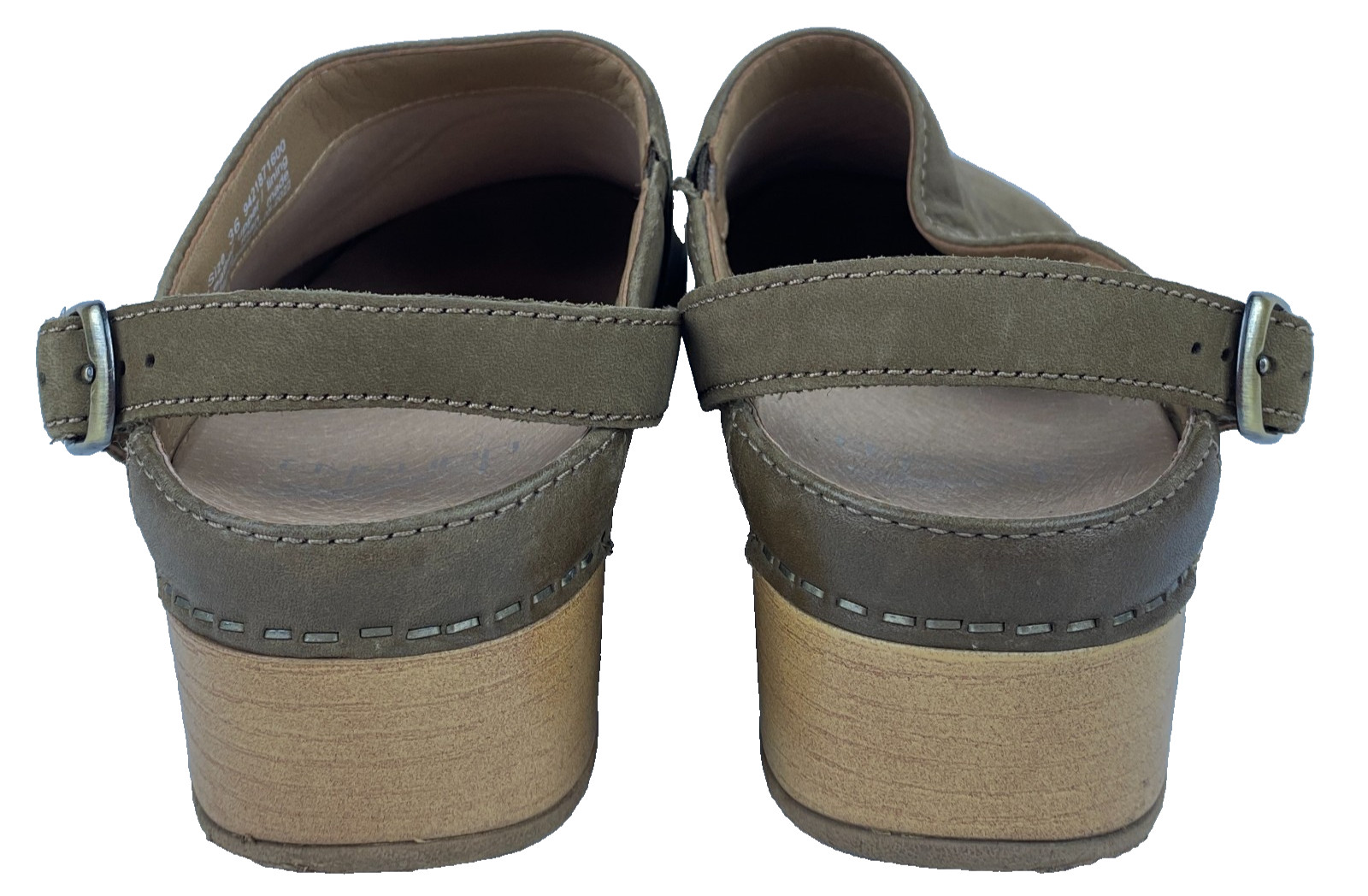 Dansko Berry Mule Swivel Sling Brown 5.5 – 6 US 36 EU Leather 9421871600 5S6