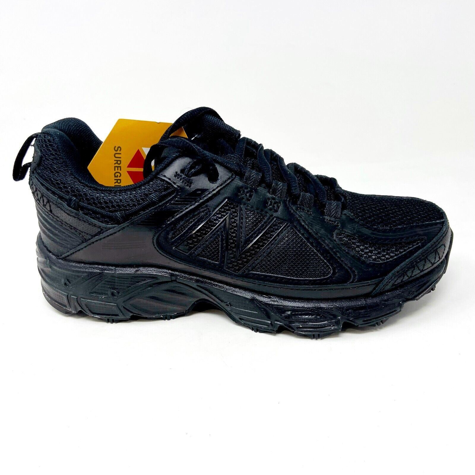 New Balance 510 SureGrip Black Womens Wide Slip Resistant Crew Shoes